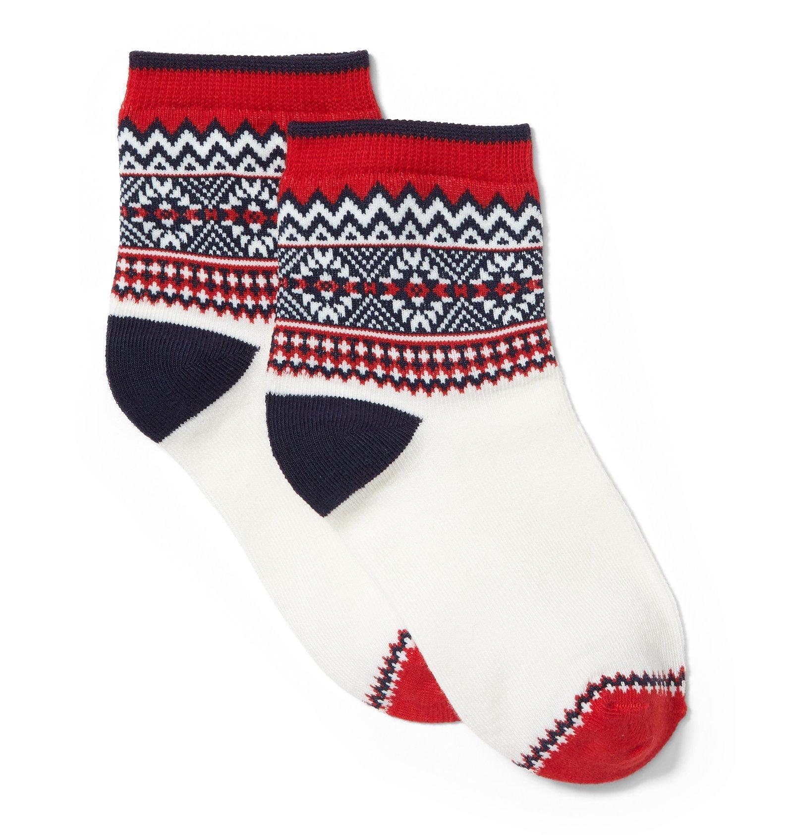 Fair Isle Sock  image number 0