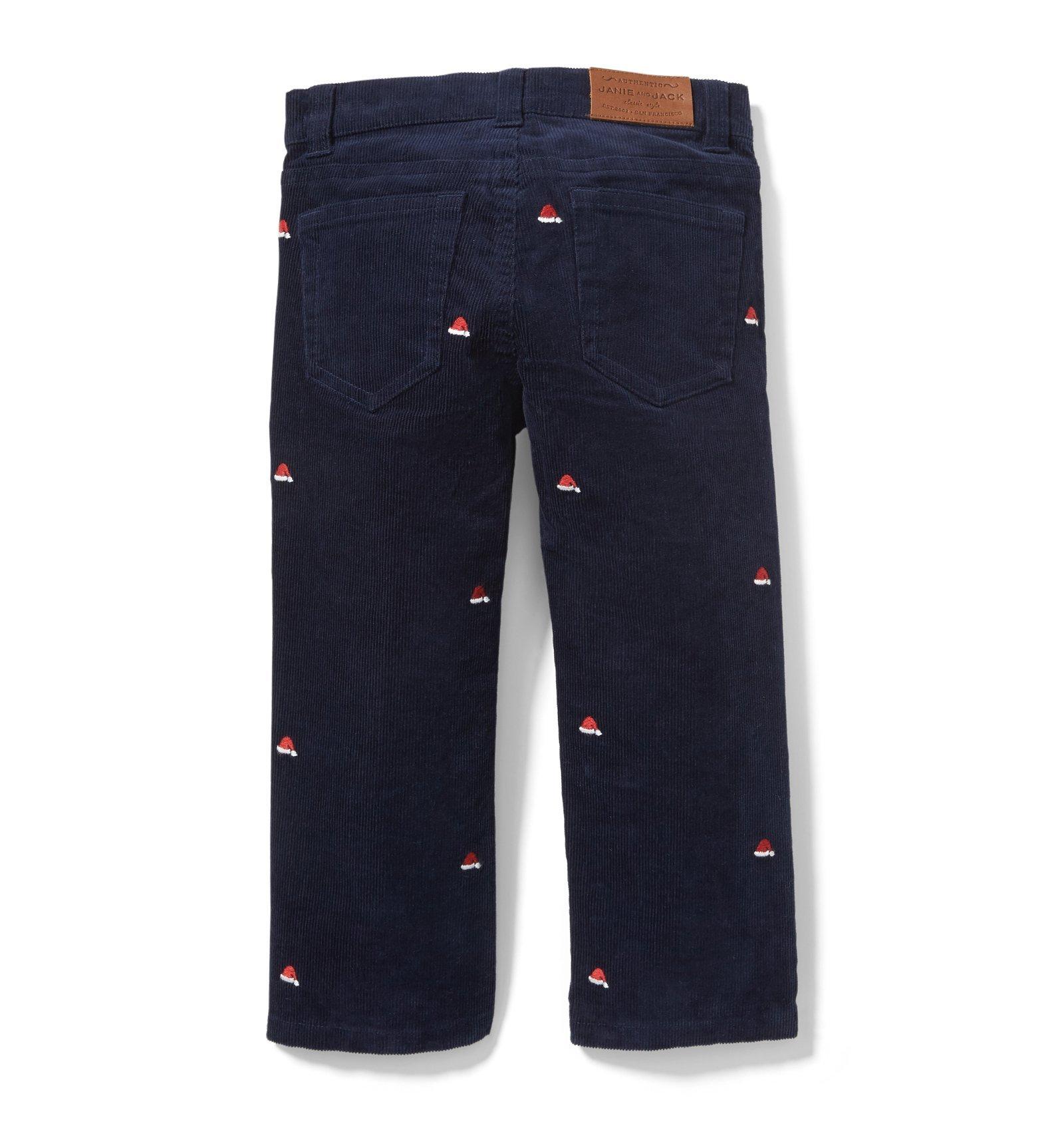 Santa Hat Stretch Corduroy Pant  image number 1