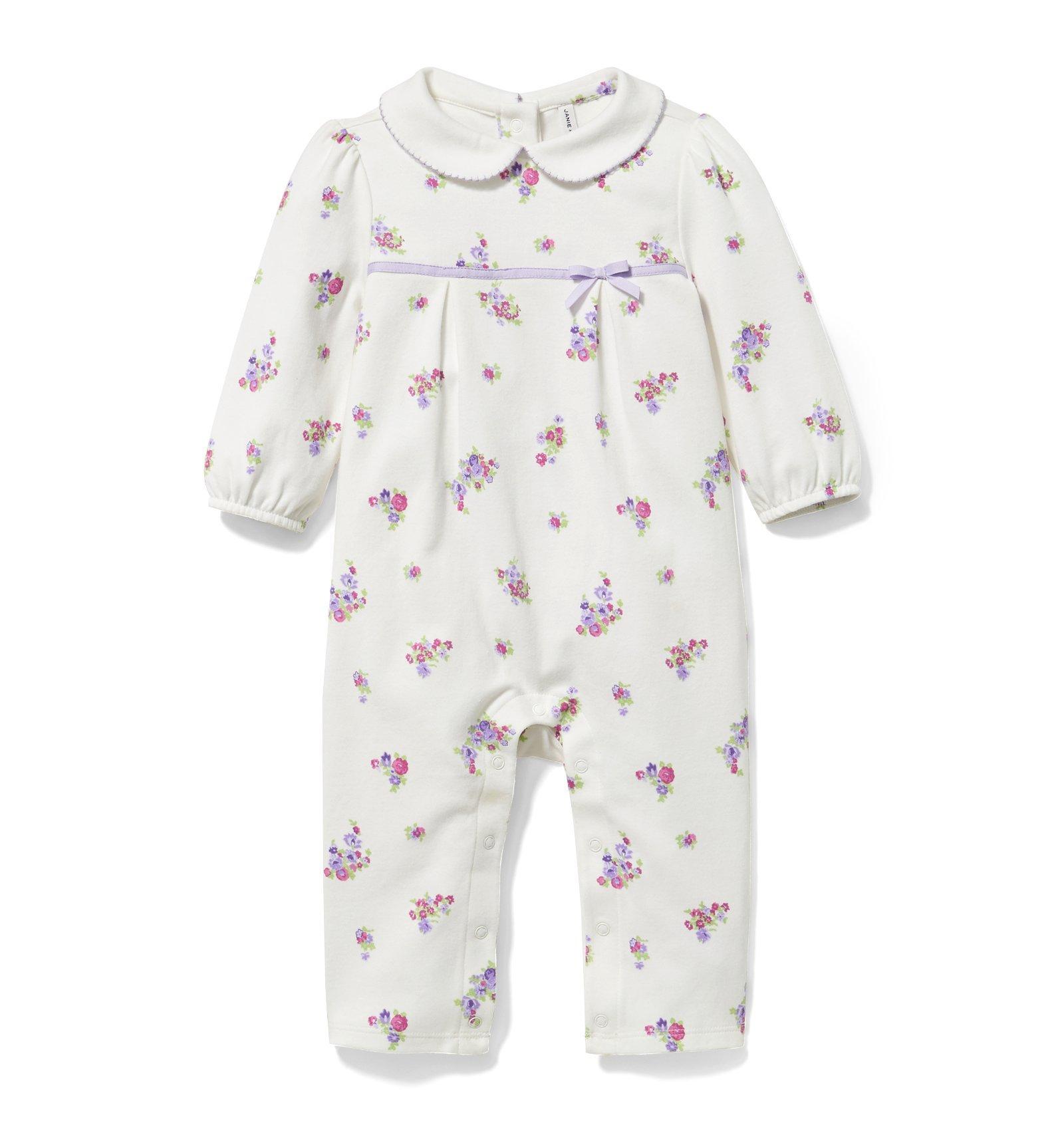 Floral Collared 1-Piece image number 0