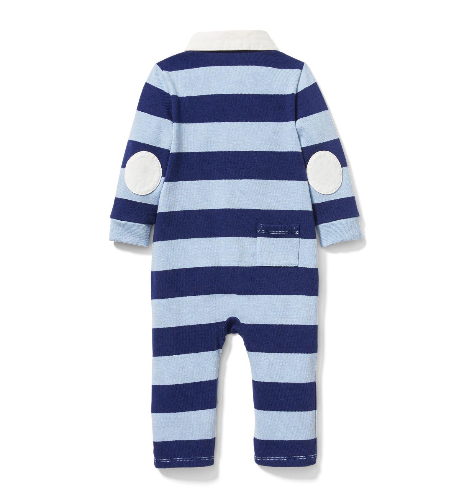 Striped Rugby 1-Piece image number 1