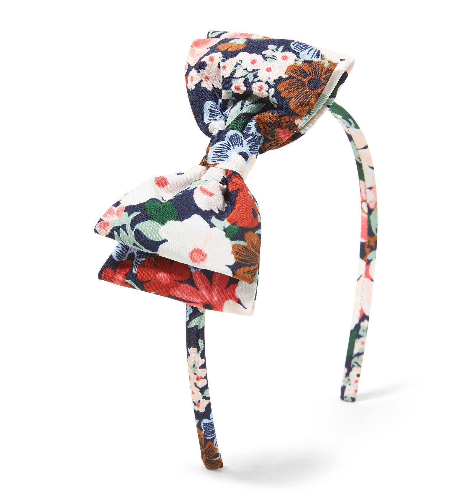 Floral Bow Headband image number 0
