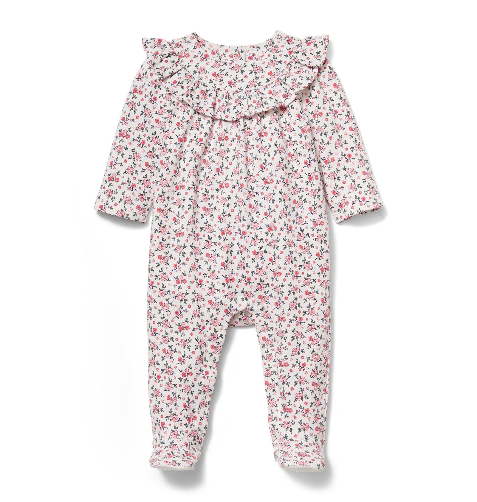 Floral Footed 1-Piece image number 0