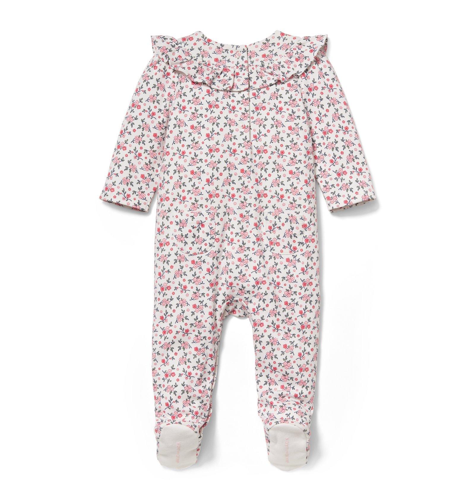 Floral Footed 1-Piece image number 1