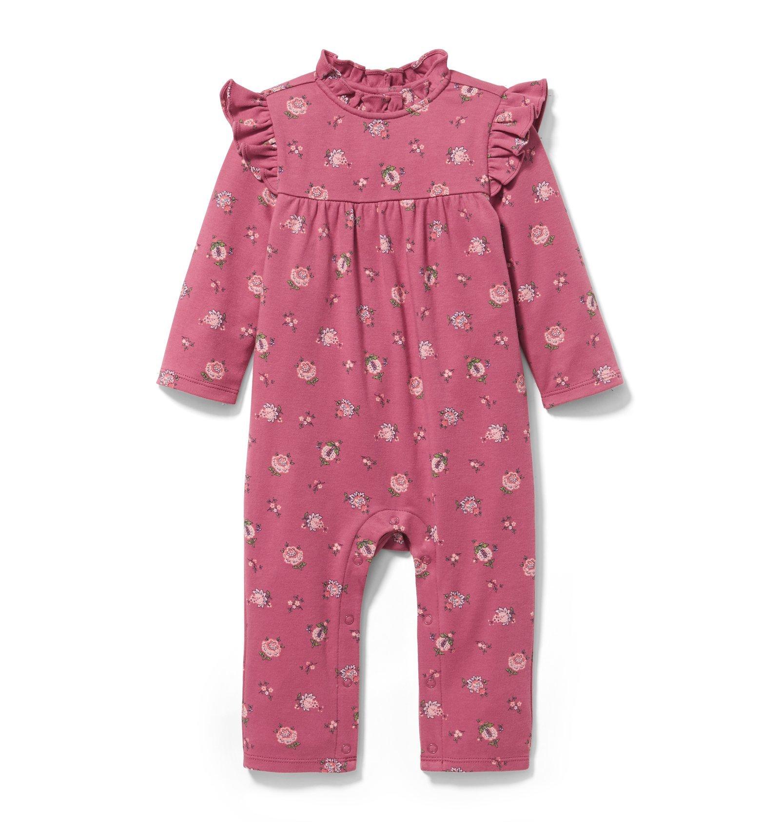 Floral Ruffle 1-Piece image number 0