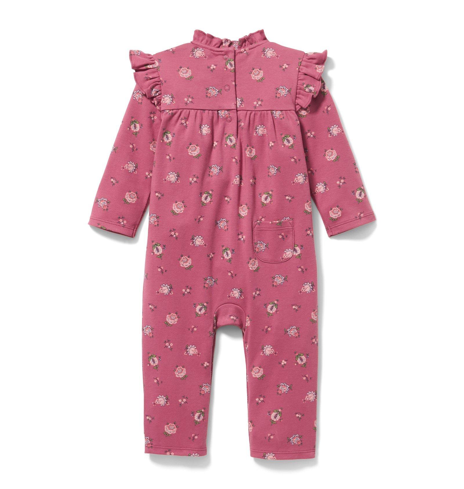 Floral Ruffle 1-Piece image number 1