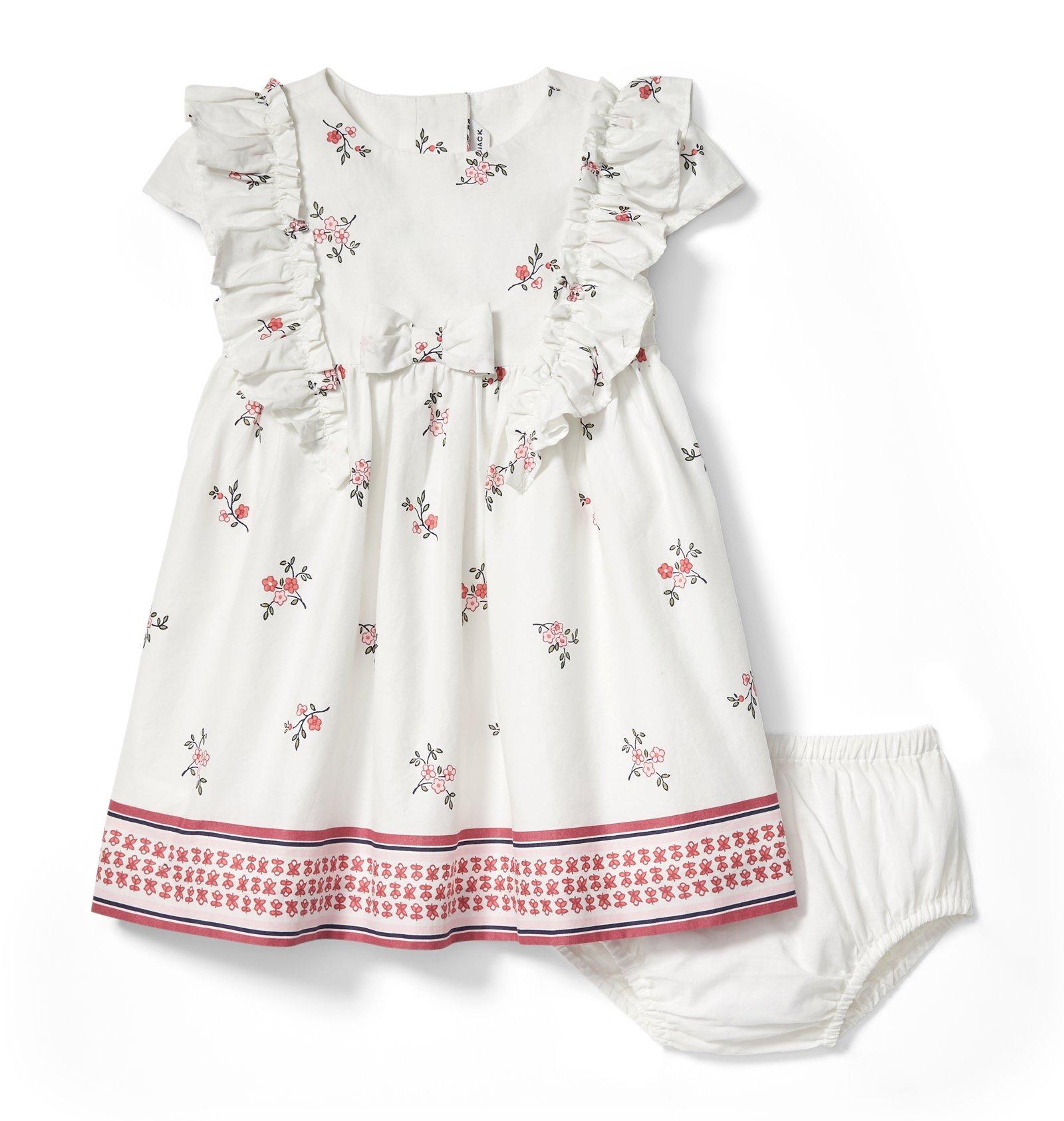 Floral Border Dress  image number 0