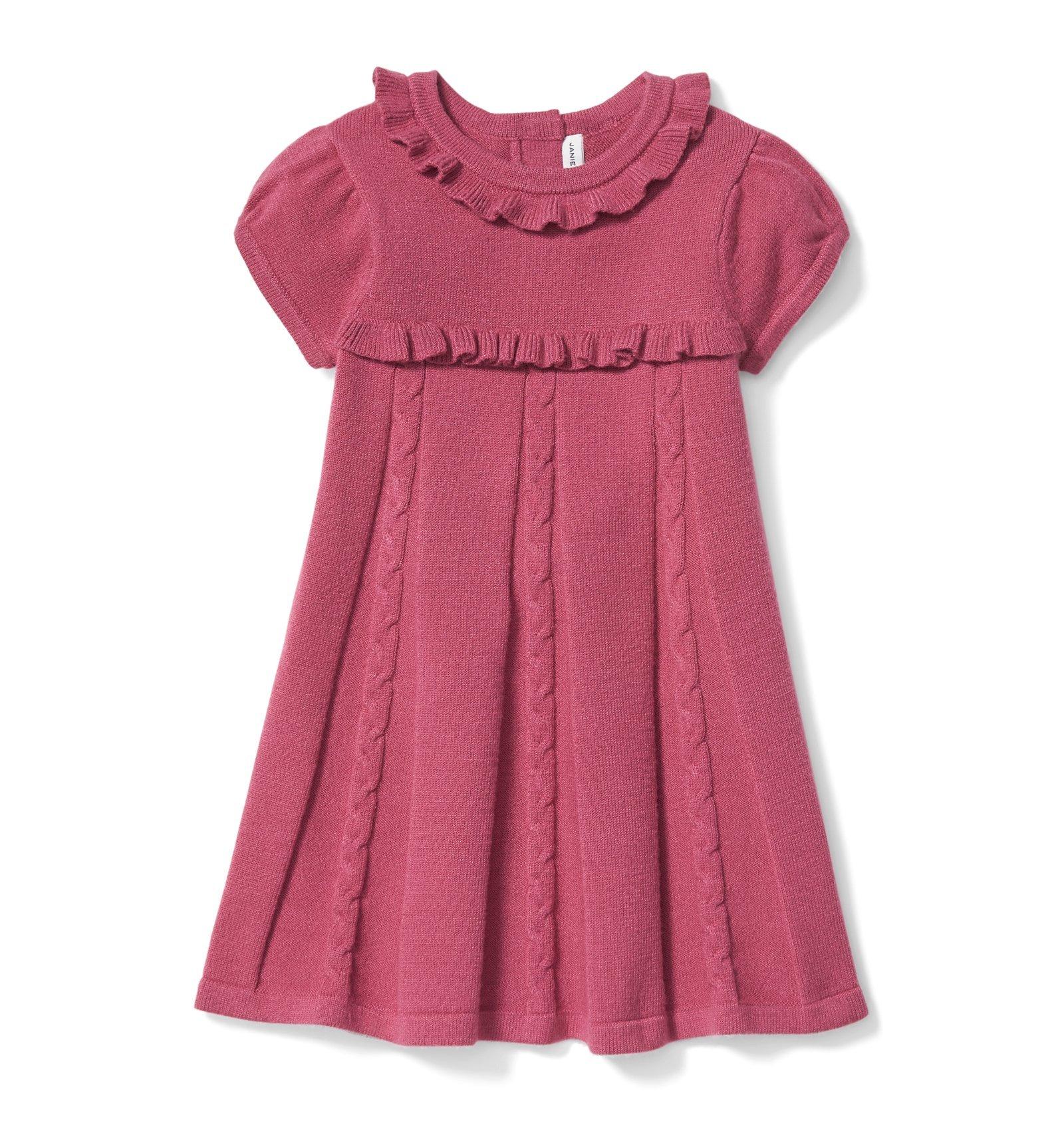 Ruffle Sweater Dress image number 0