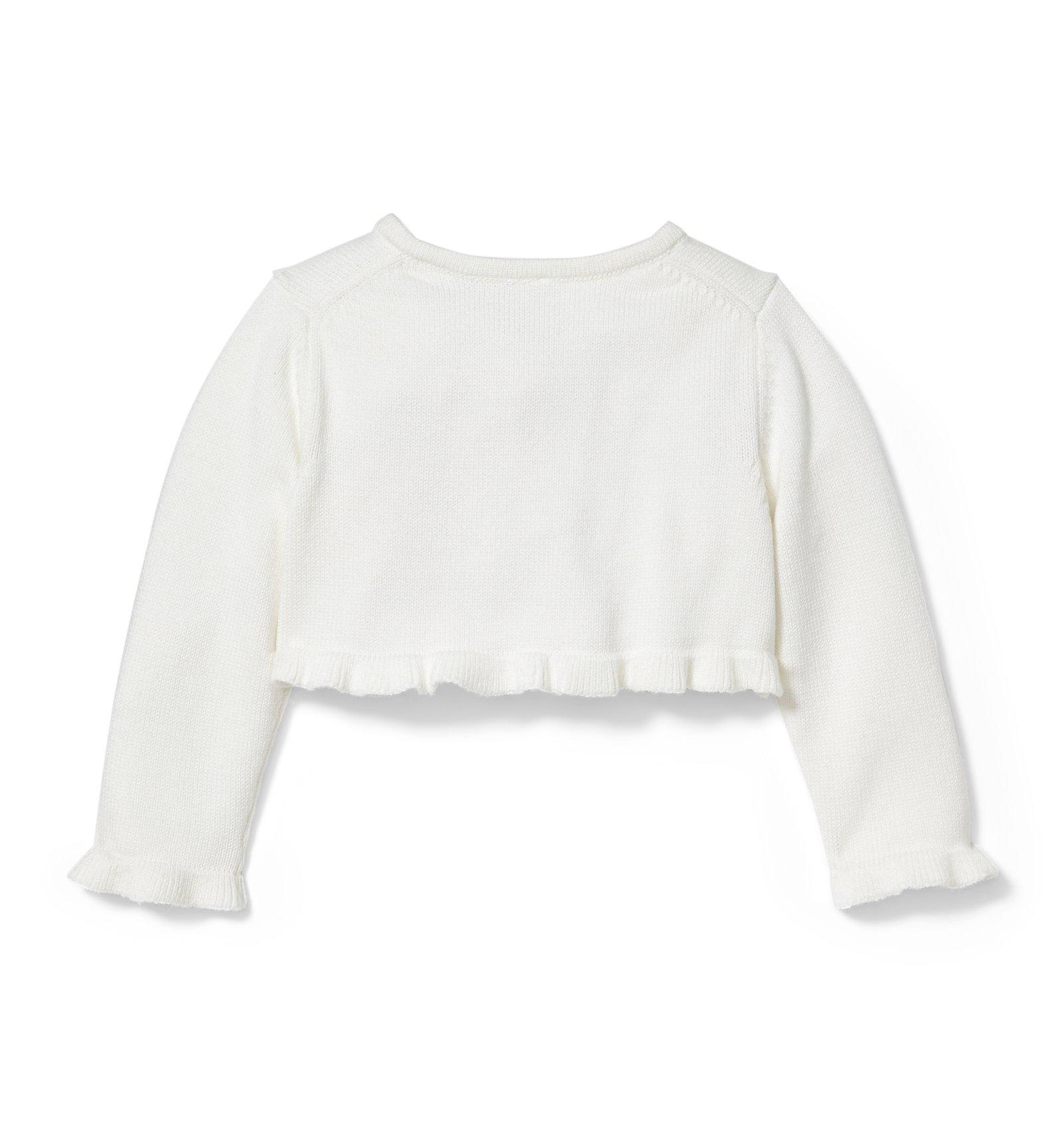 Ruffle Cropped Cardigan image number 2