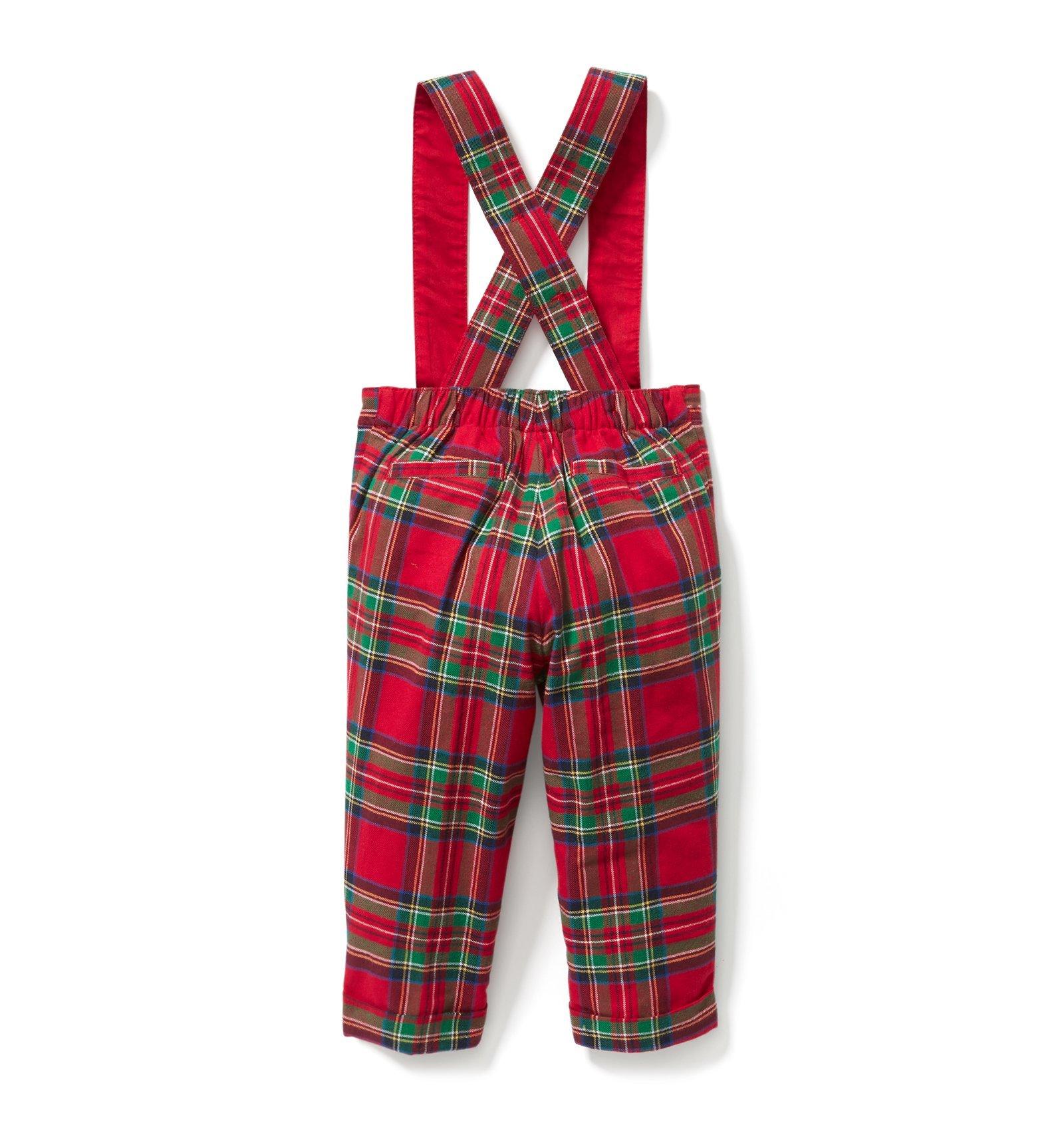 Plaid Suspender Pant image number 2