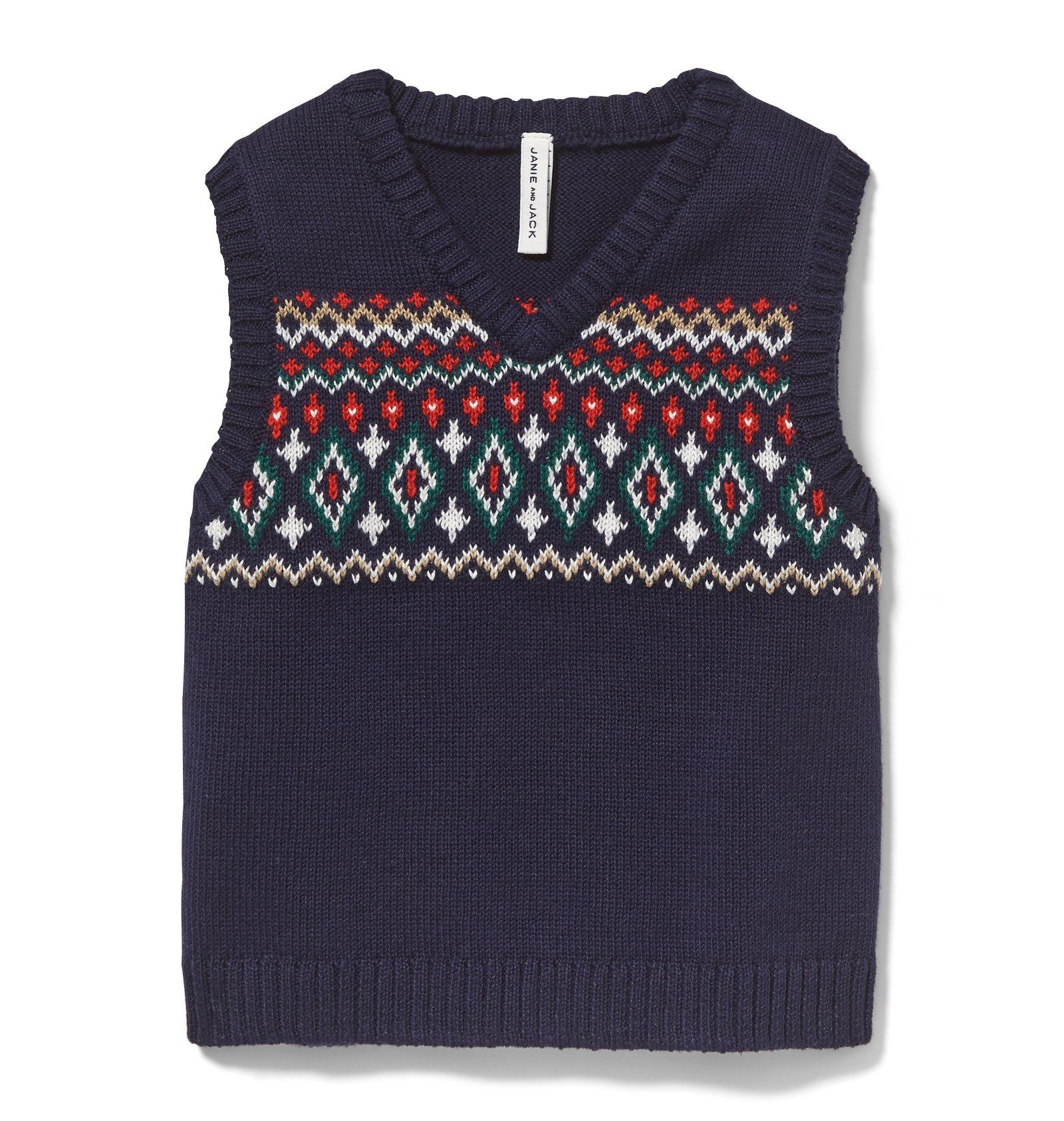 Fair Isle Vest  image number 0