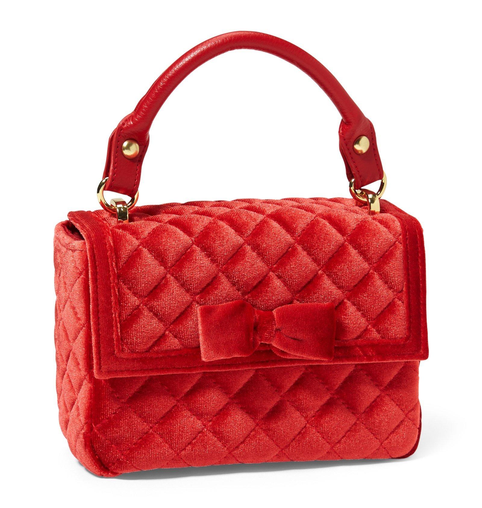 Quilted Velvet Purse