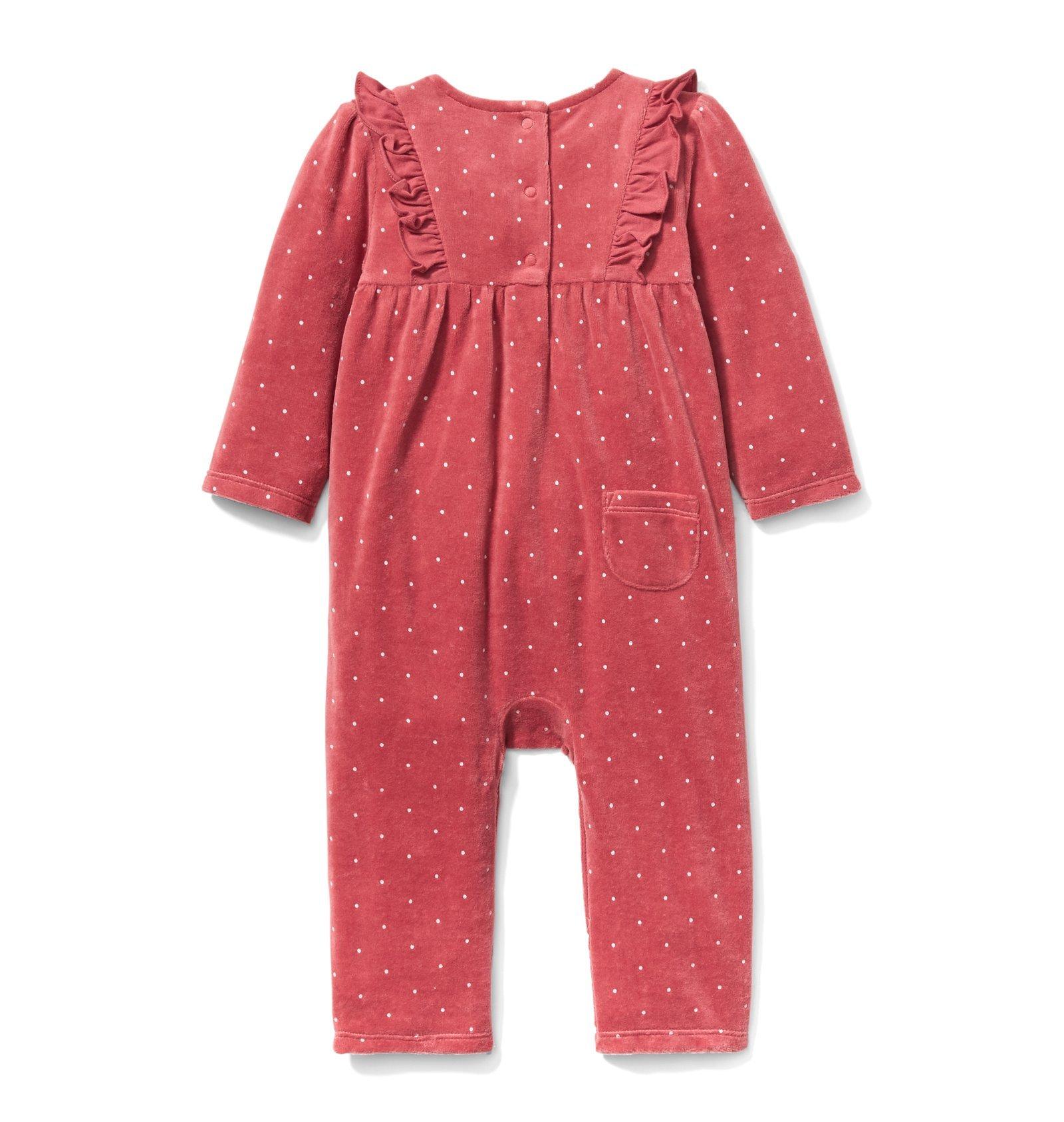 Velour Dot 1-Piece image number 2