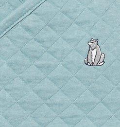 Footed Quilted Bear 1-Piece image number 1