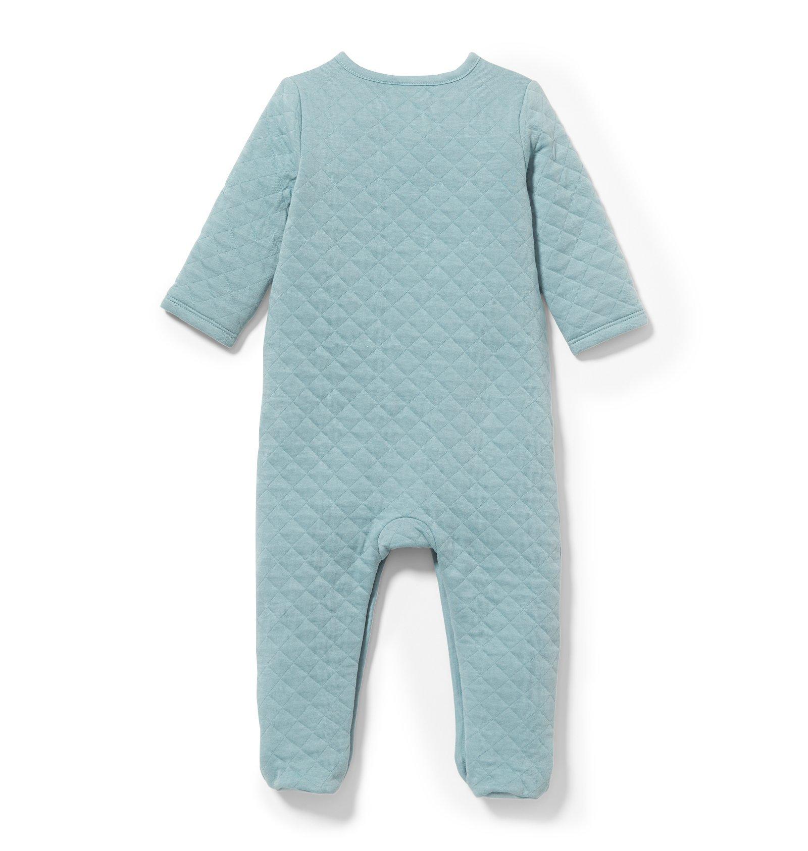 Footed Quilted Bear 1-Piece image number 2