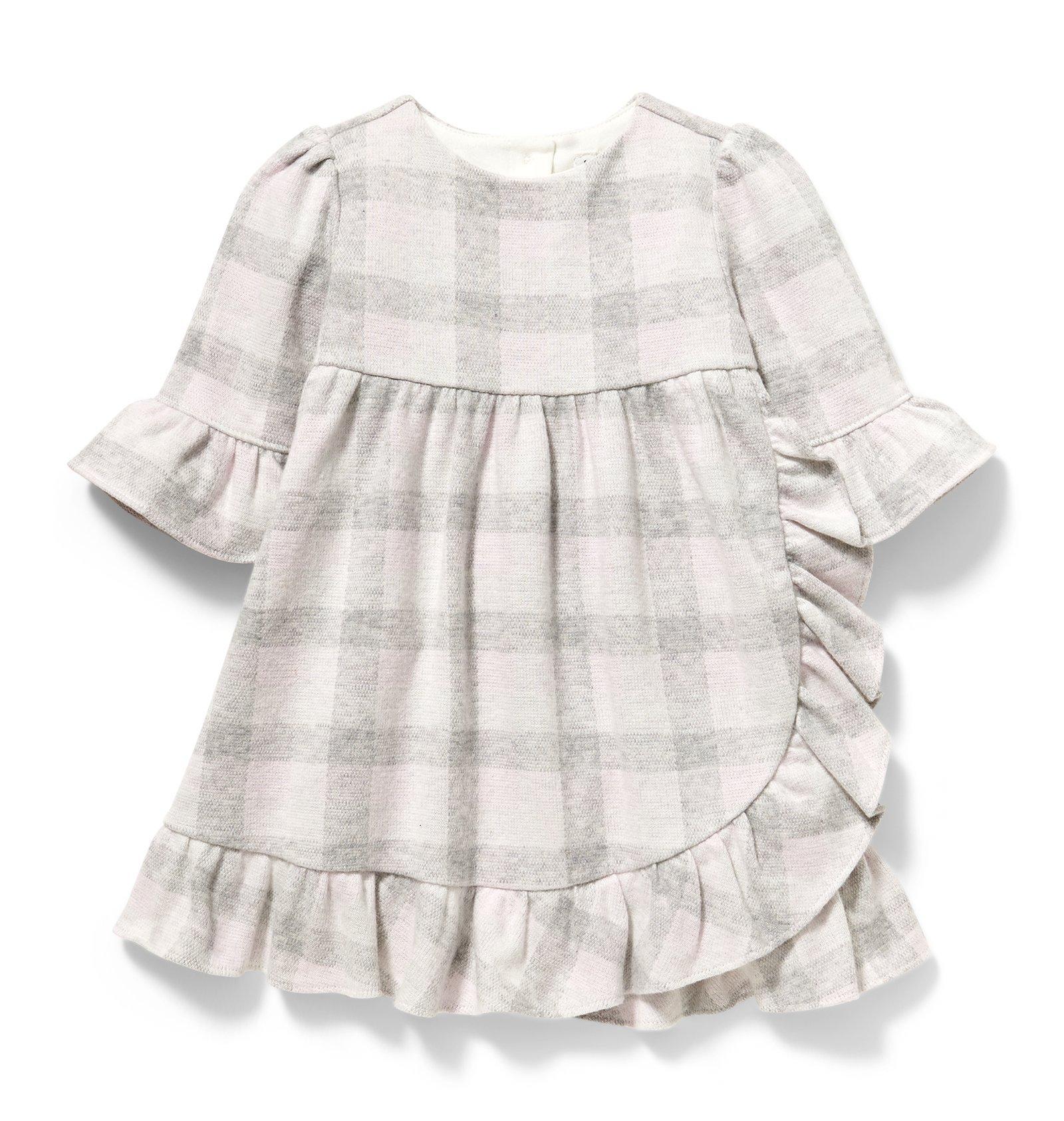 Checked Ruffle Dress image number 0
