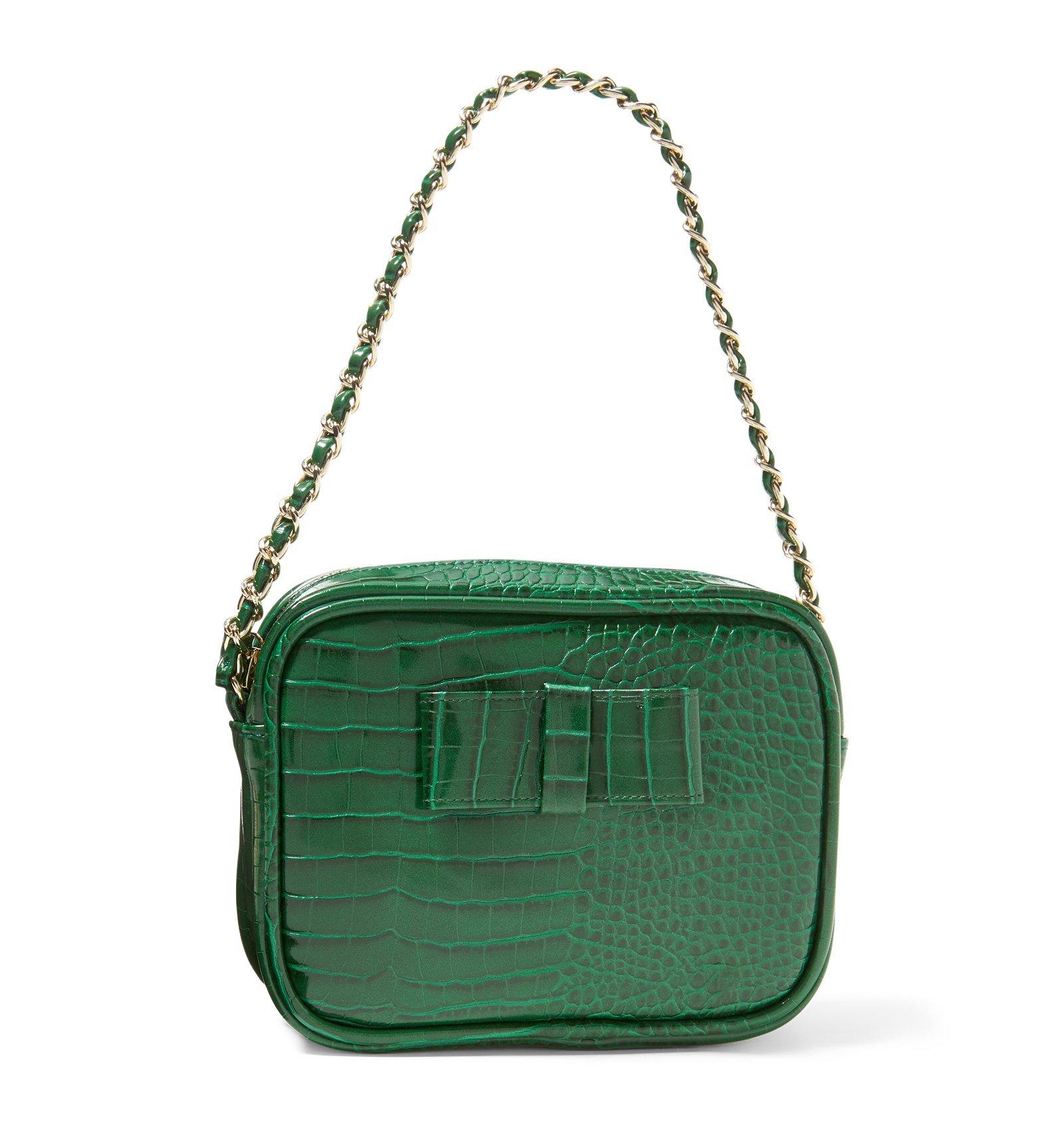 Crocodile Chain Purse 