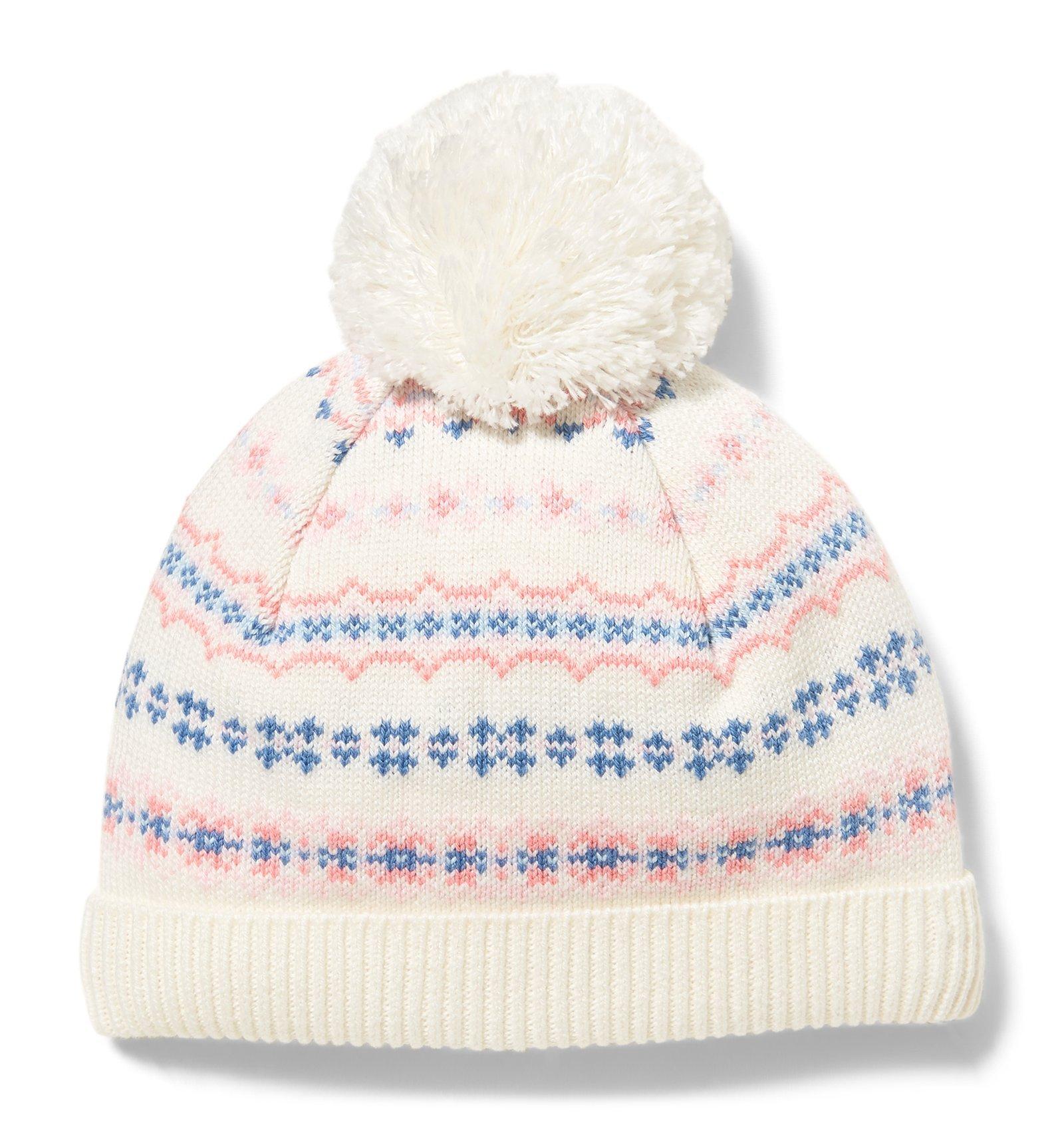 Fair Isle Pom-Pom Beanie  image number 0