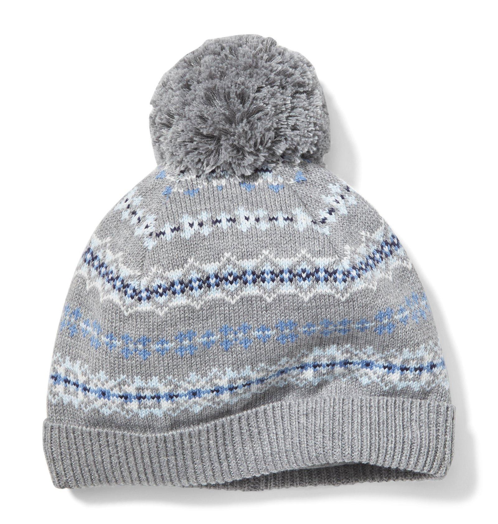 Fair Isle Pom-Pom Beanie  image number 0