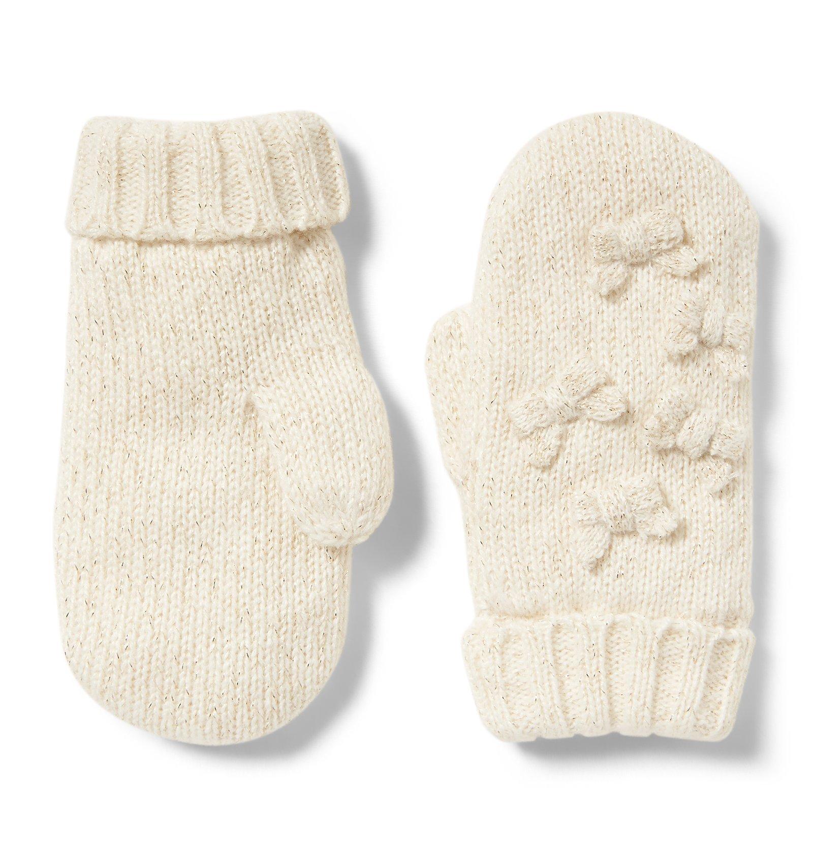 Shimmer Bow Mittens  image number 0