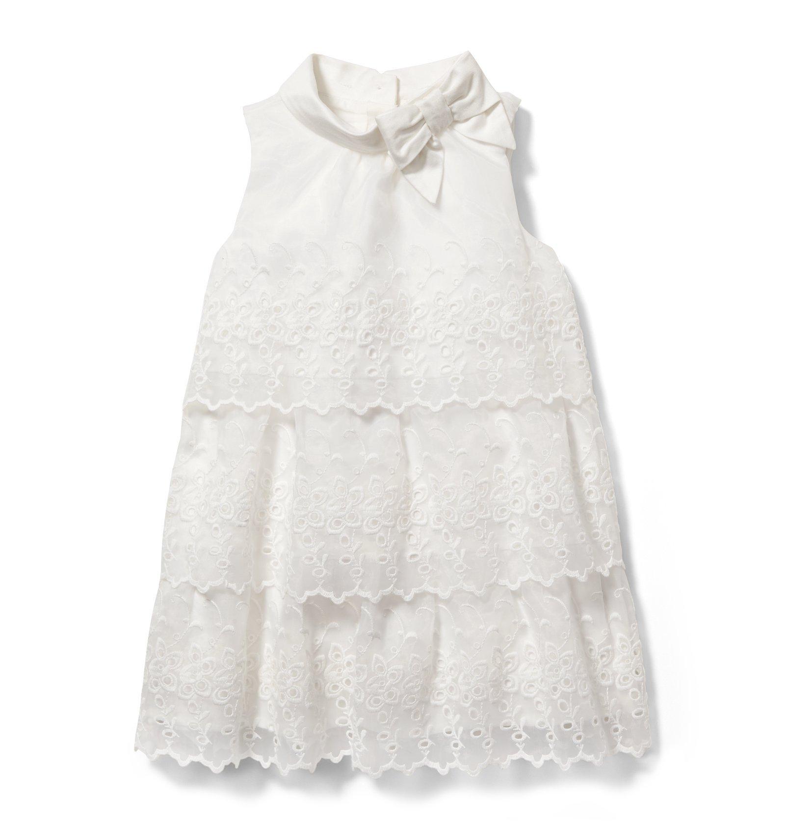 Eyelet Tiered Dress image number 0