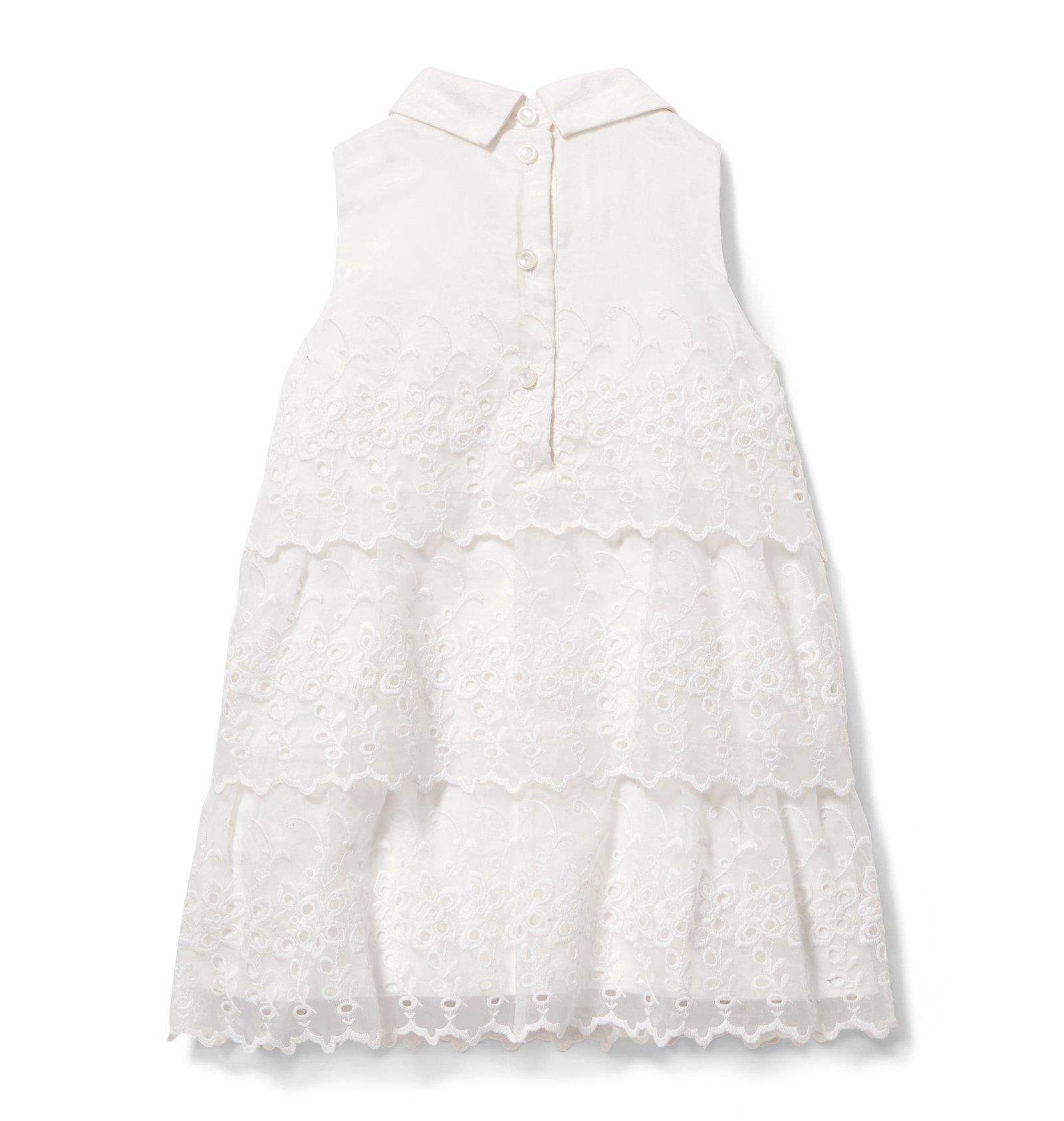 Eyelet Tiered Dress image number 1