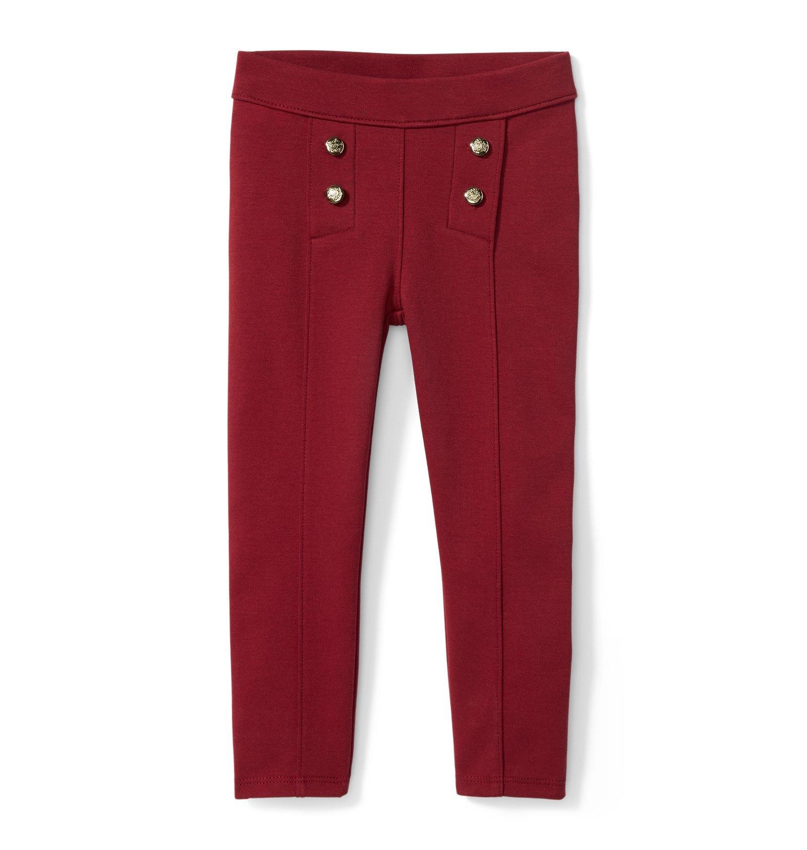 Button Ponte Pant