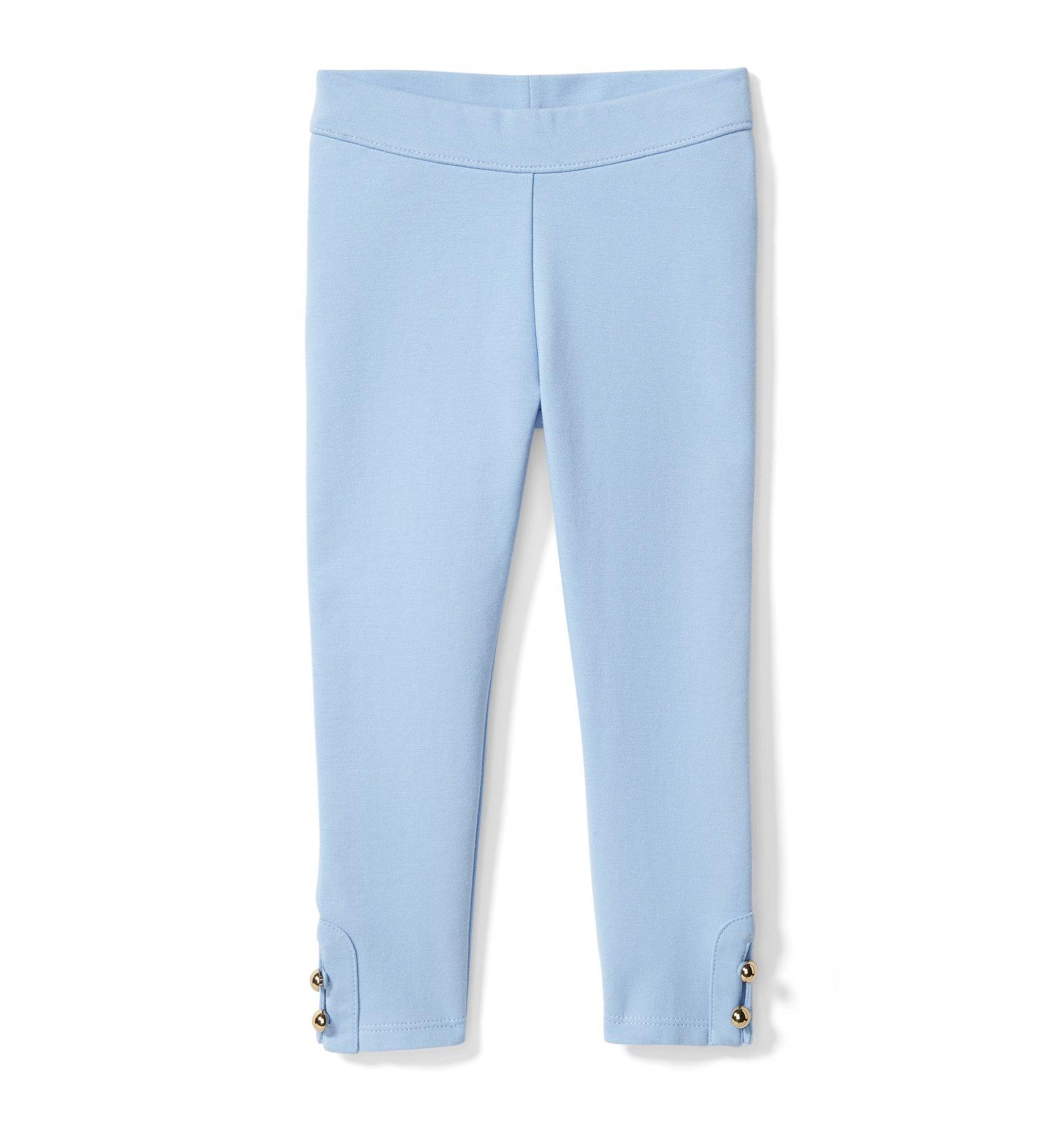 Button-Cuff Ponte Pant image number 0