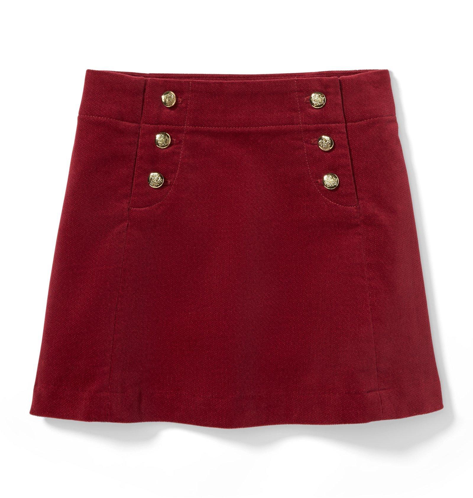 Corduroy Button Skirt  image number 0