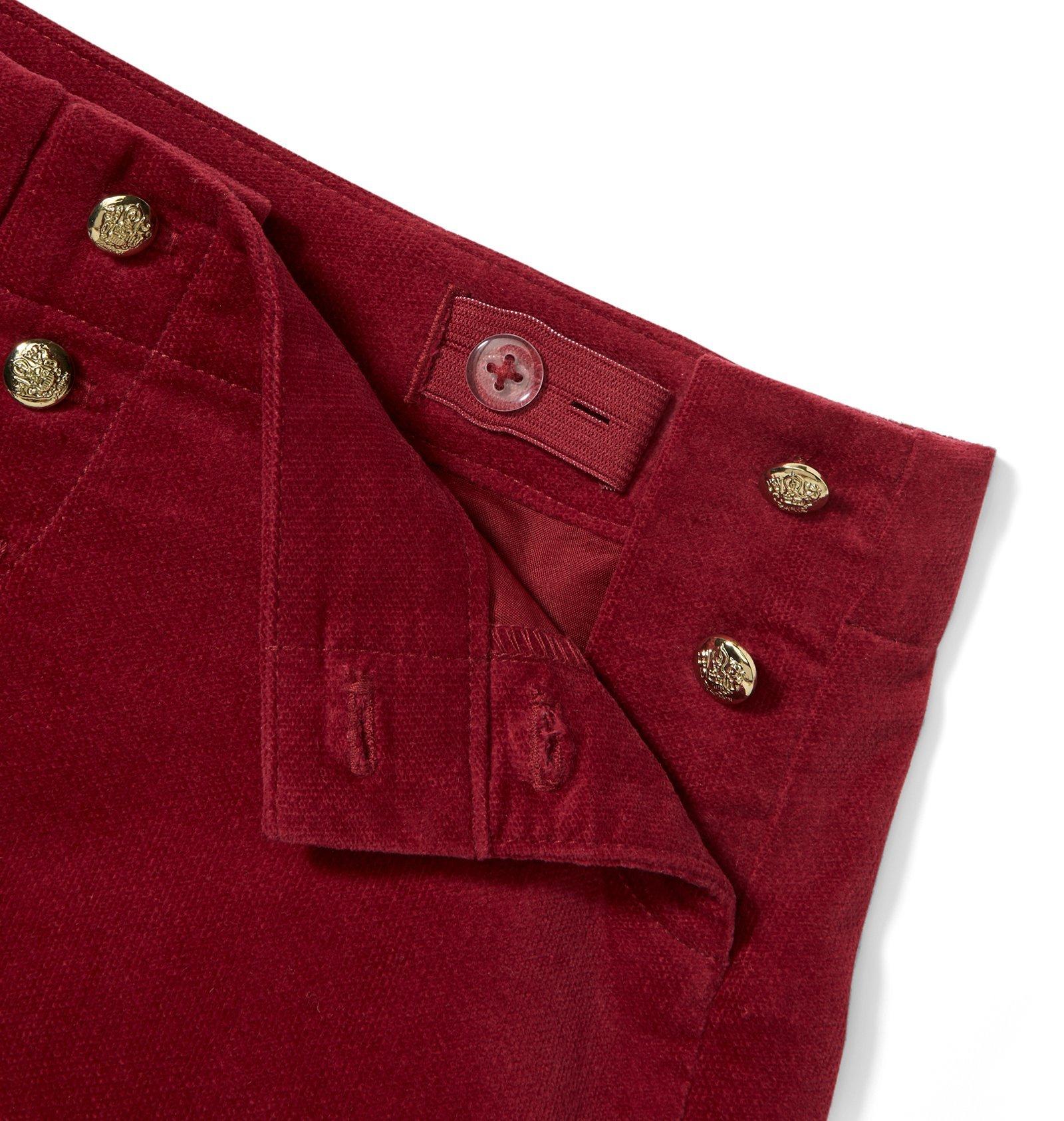 Corduroy Button Skirt  image number 2