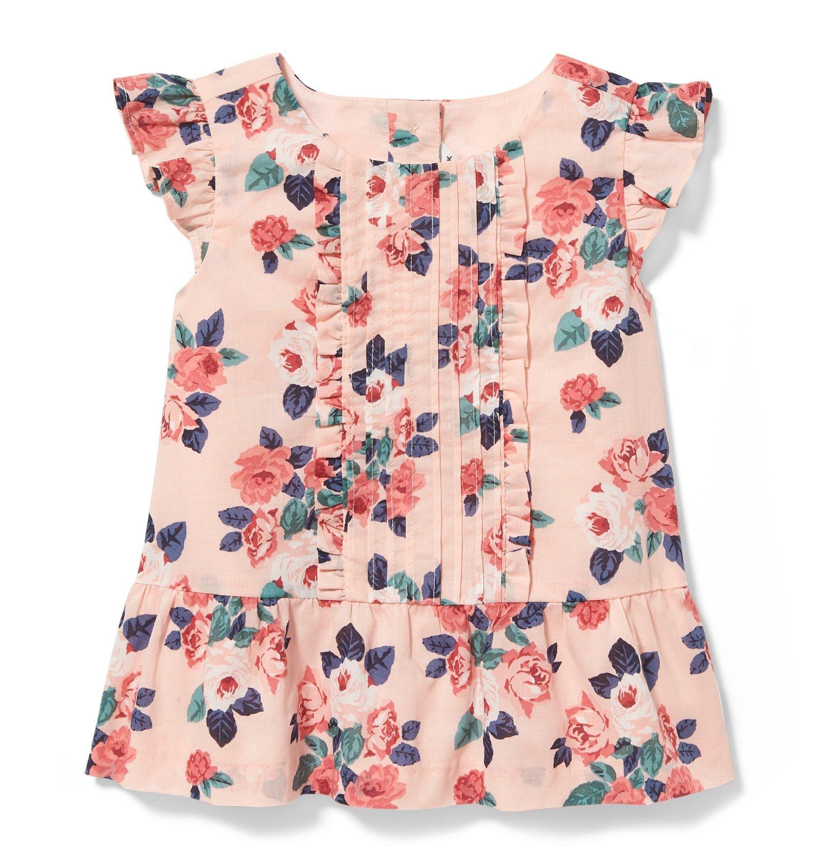 Floral Flutter Sleeve Top image number 0