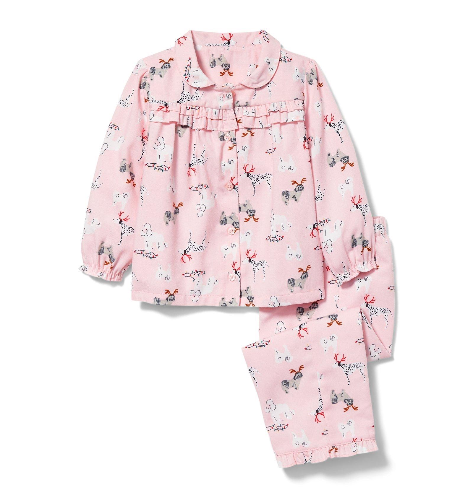 Holiday Pup Pajama Set image number 0