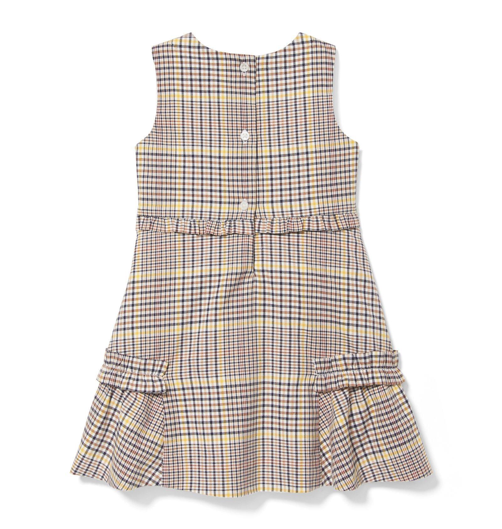 Plaid Ruffle Dress image number 1