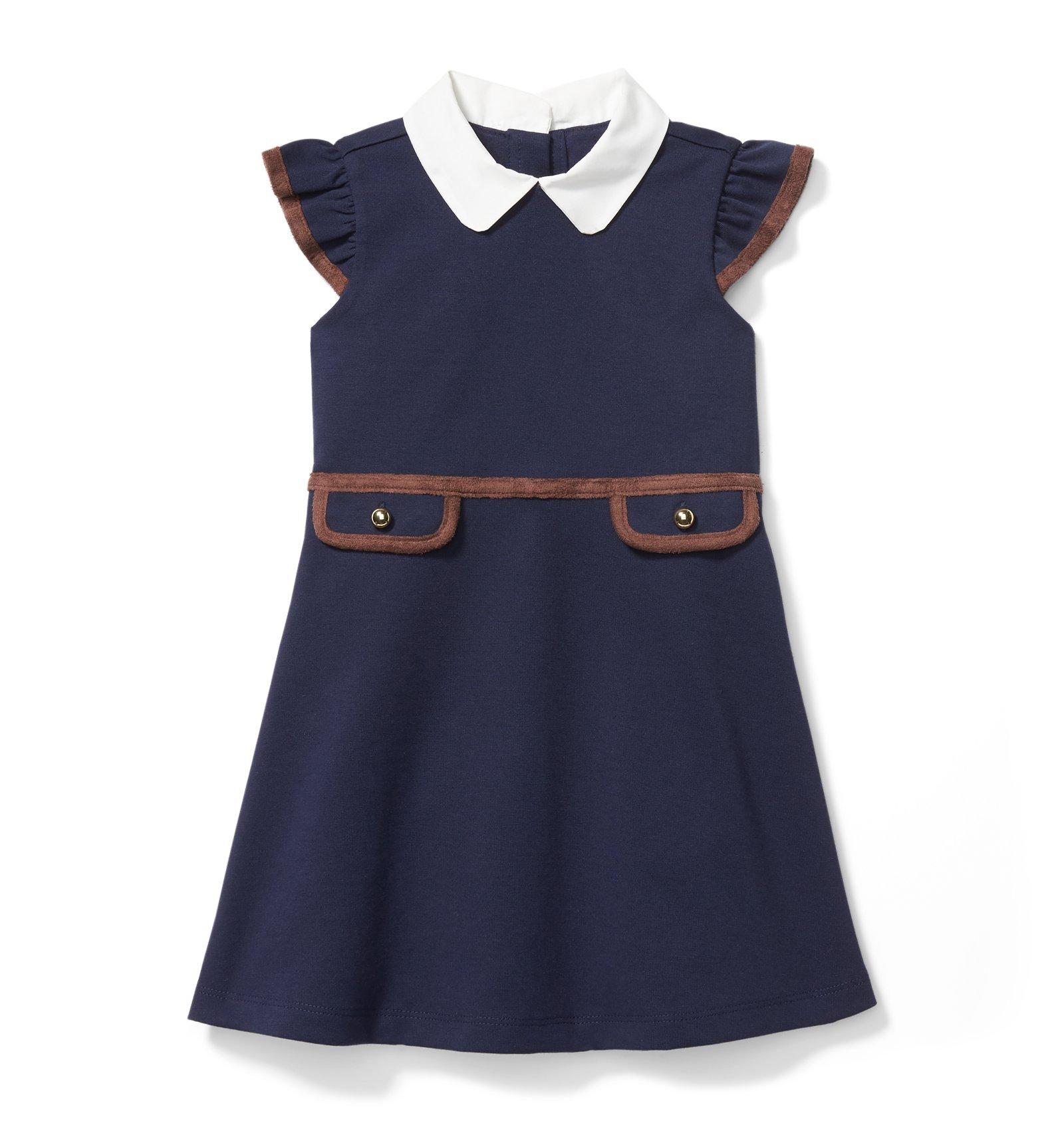 Flutter Sleeve Ponte Dress image number 0
