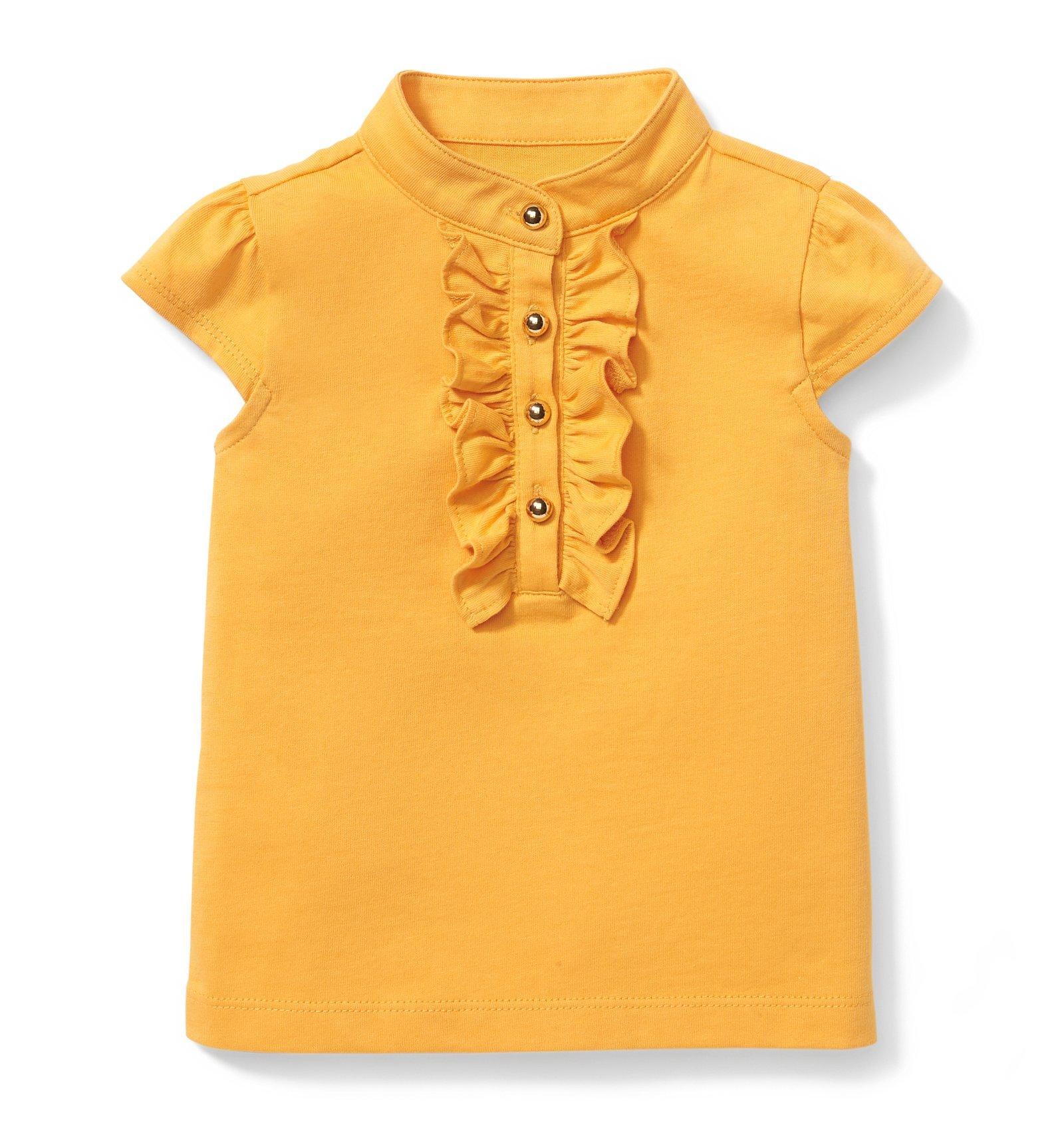 Ruffle Cap Sleeve Top image number 0