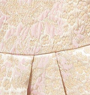 Shimmer Floral Jacquard Dress image number 2