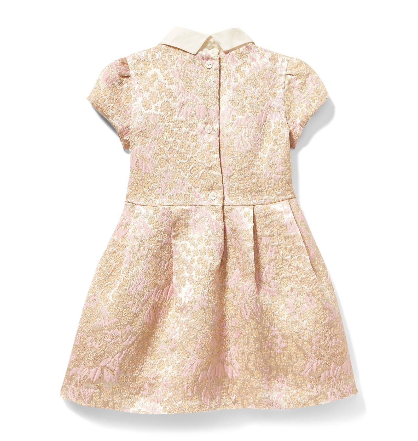 Shimmer Floral Jacquard Dress image number 1