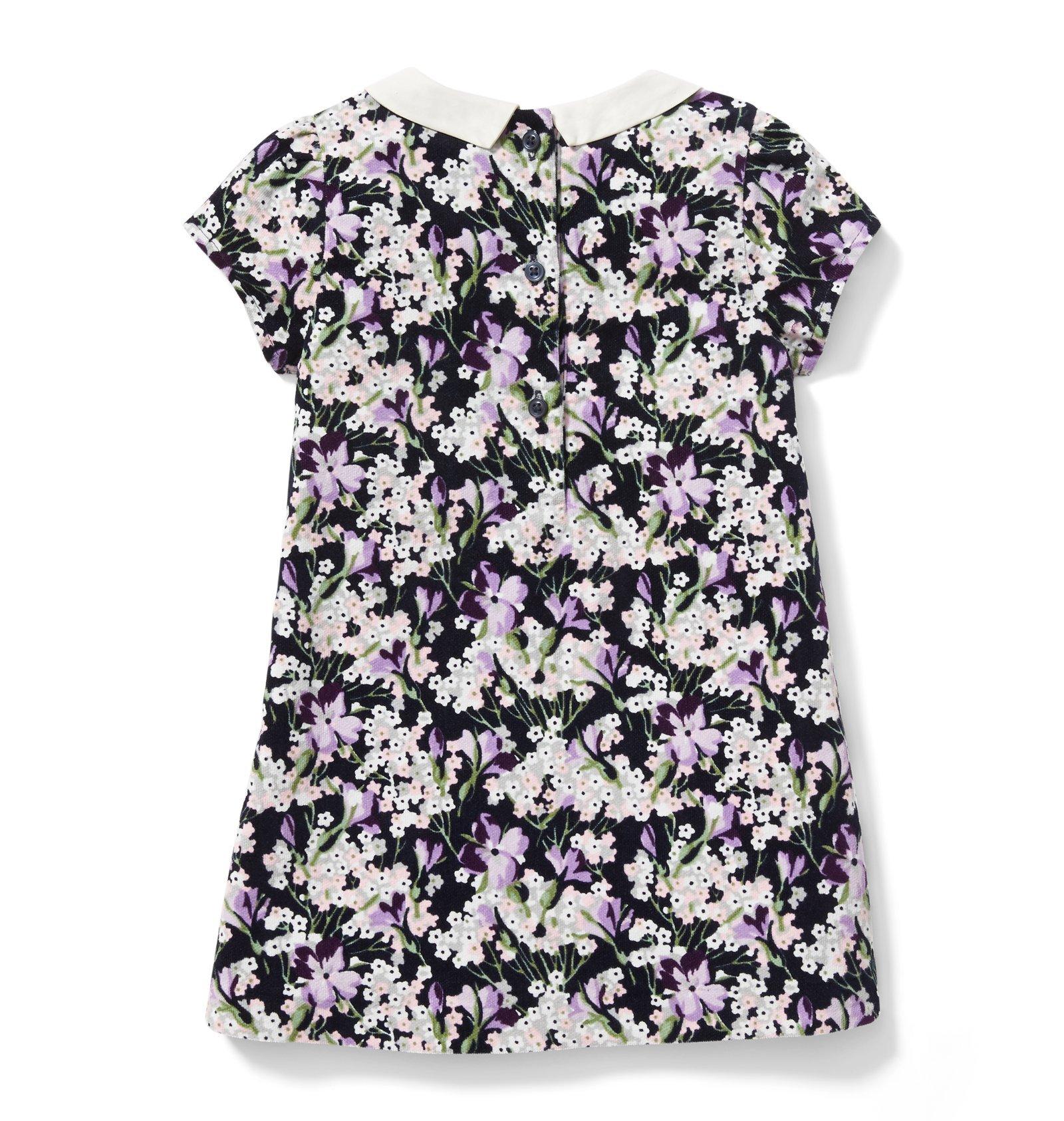 Floral Corduroy Dress  image number 1