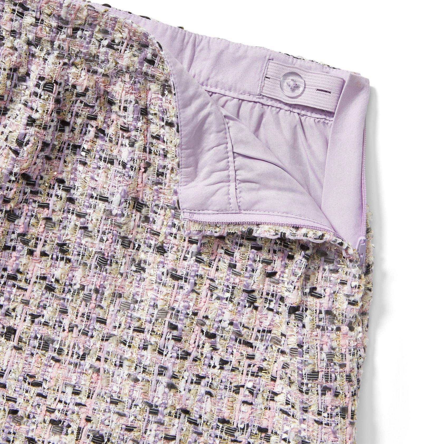 Shimmer Bouclé Skirt  image number 1