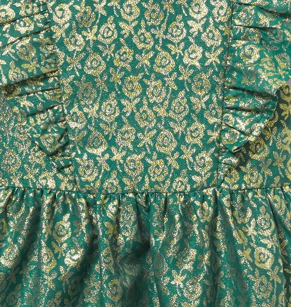 Shimmer Floral Jacquard Dress image number 2