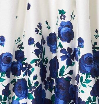 Floral Border Dress image number 3