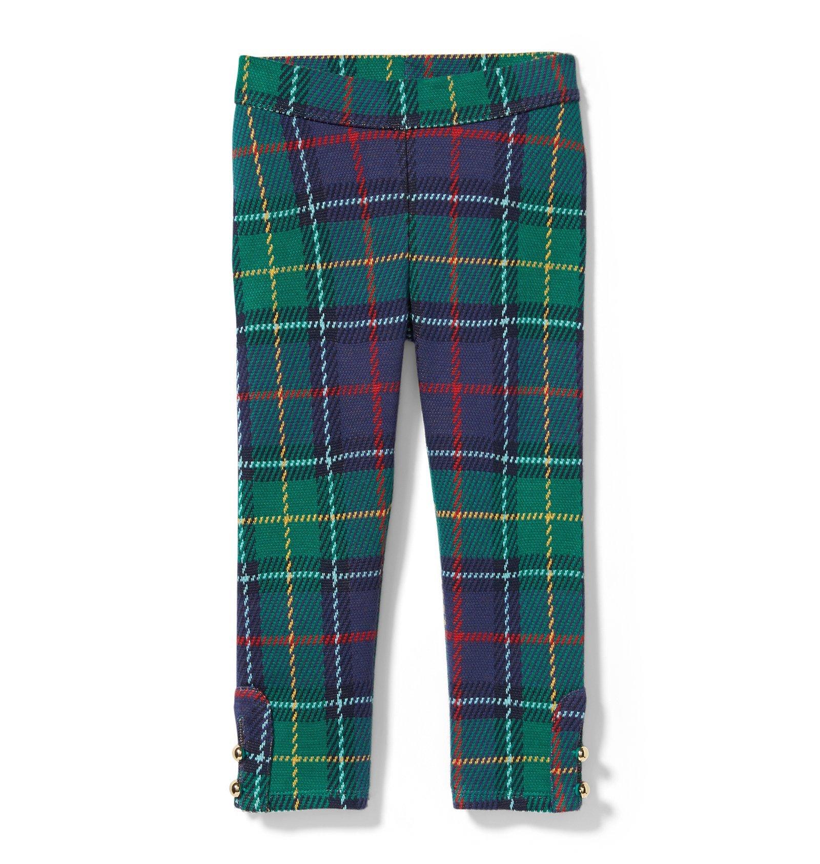 Plaid Jacquard Pant 