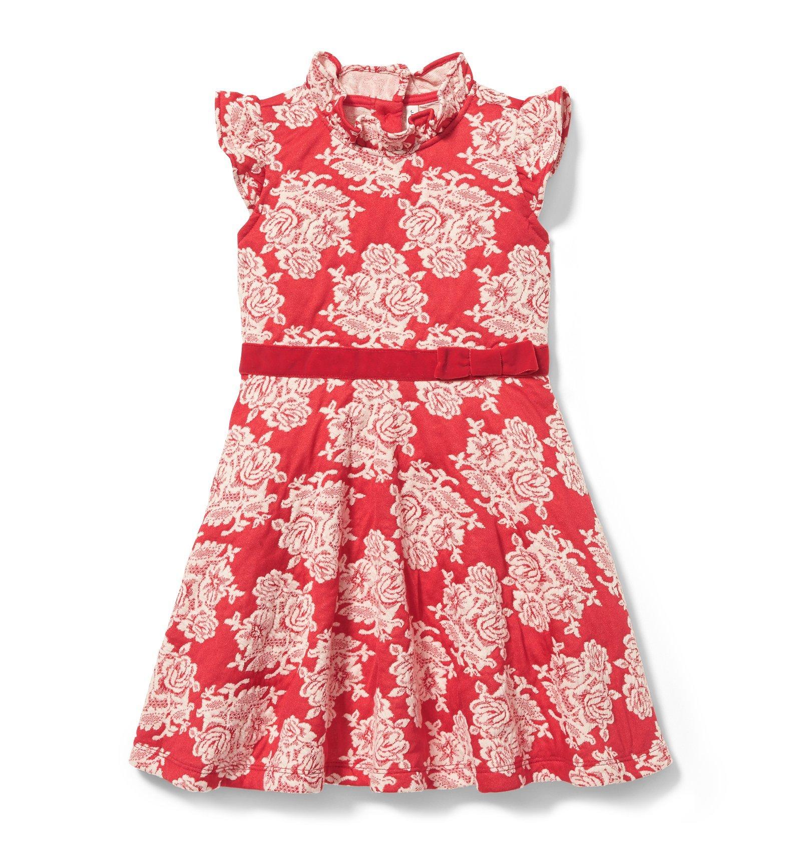 Floral Jacquard Dress image number 0