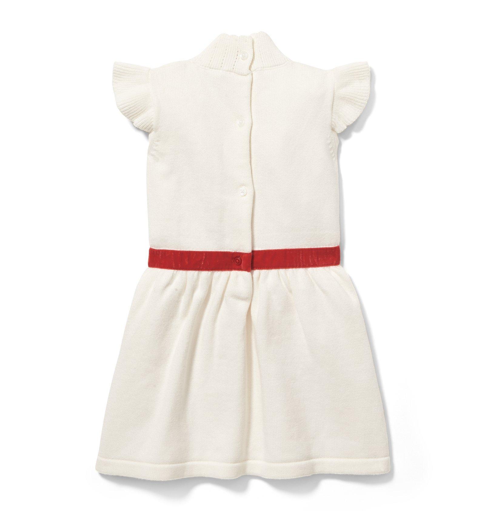 Velvet Belt Sweater Dress image number 1