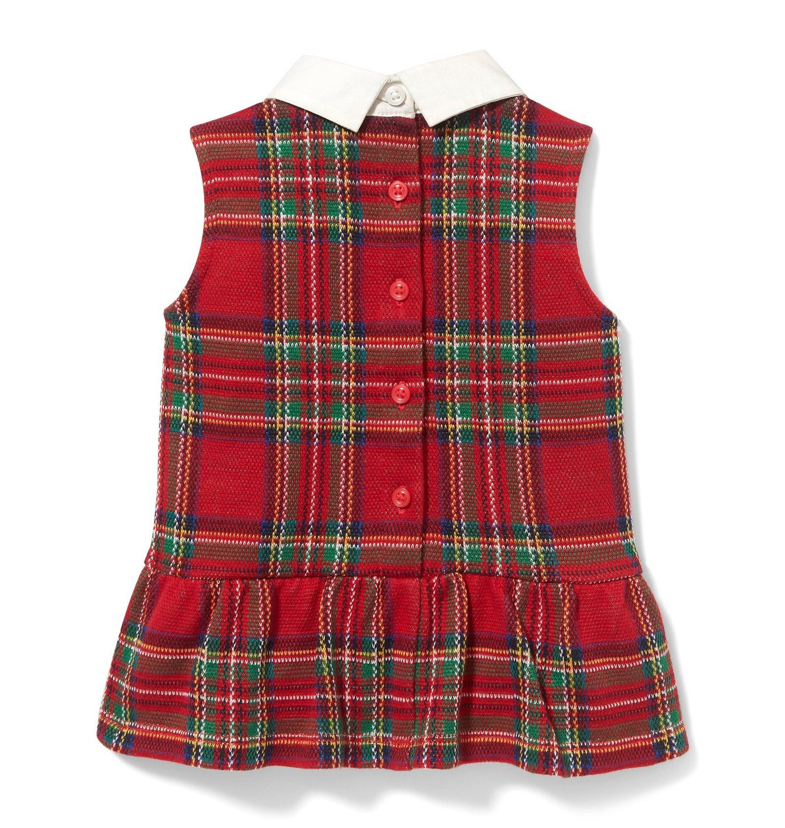 Plaid Peplum Top image number 1