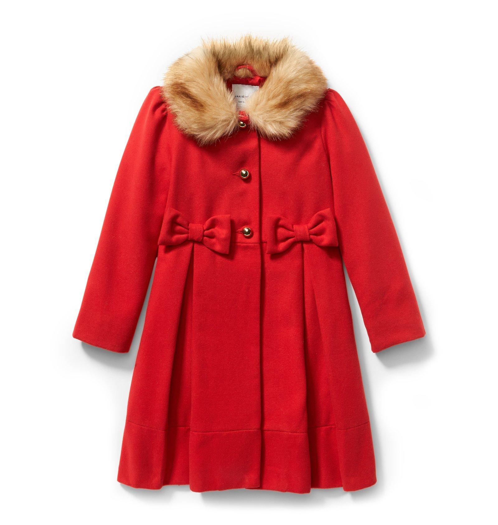 Faux Fur Collar Coat  image number 0