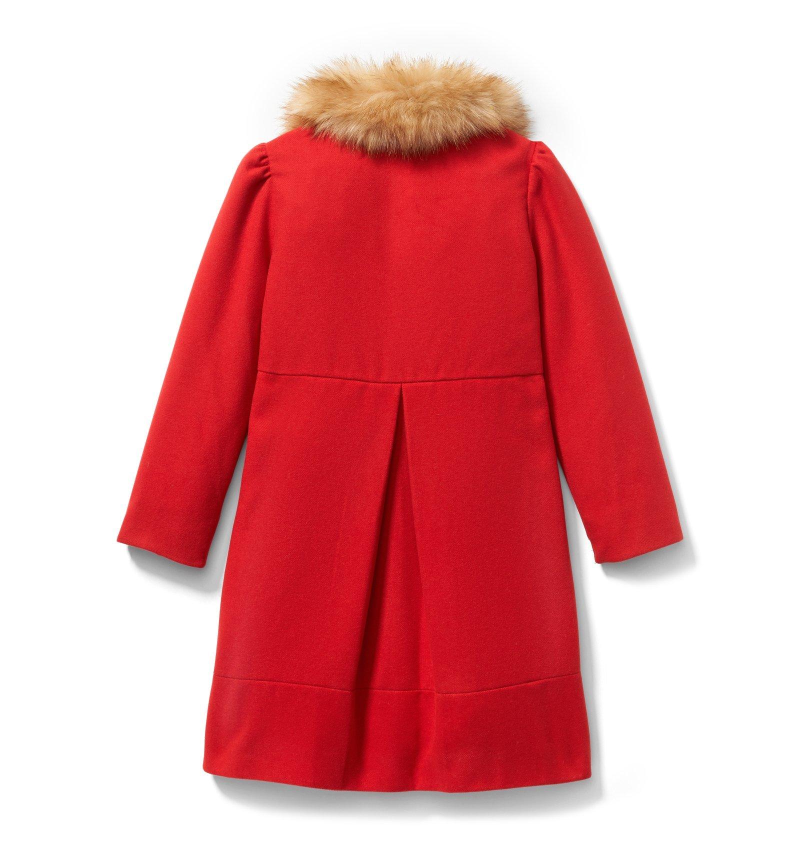 Faux Fur Collar Coat  image number 2