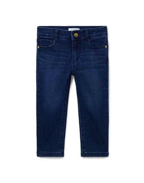 Skinny Jean In Night Sky Wash