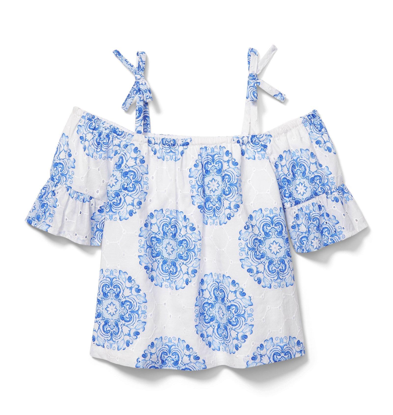 Rachel Zoe Medallion Cold Shoulder Top image number 0