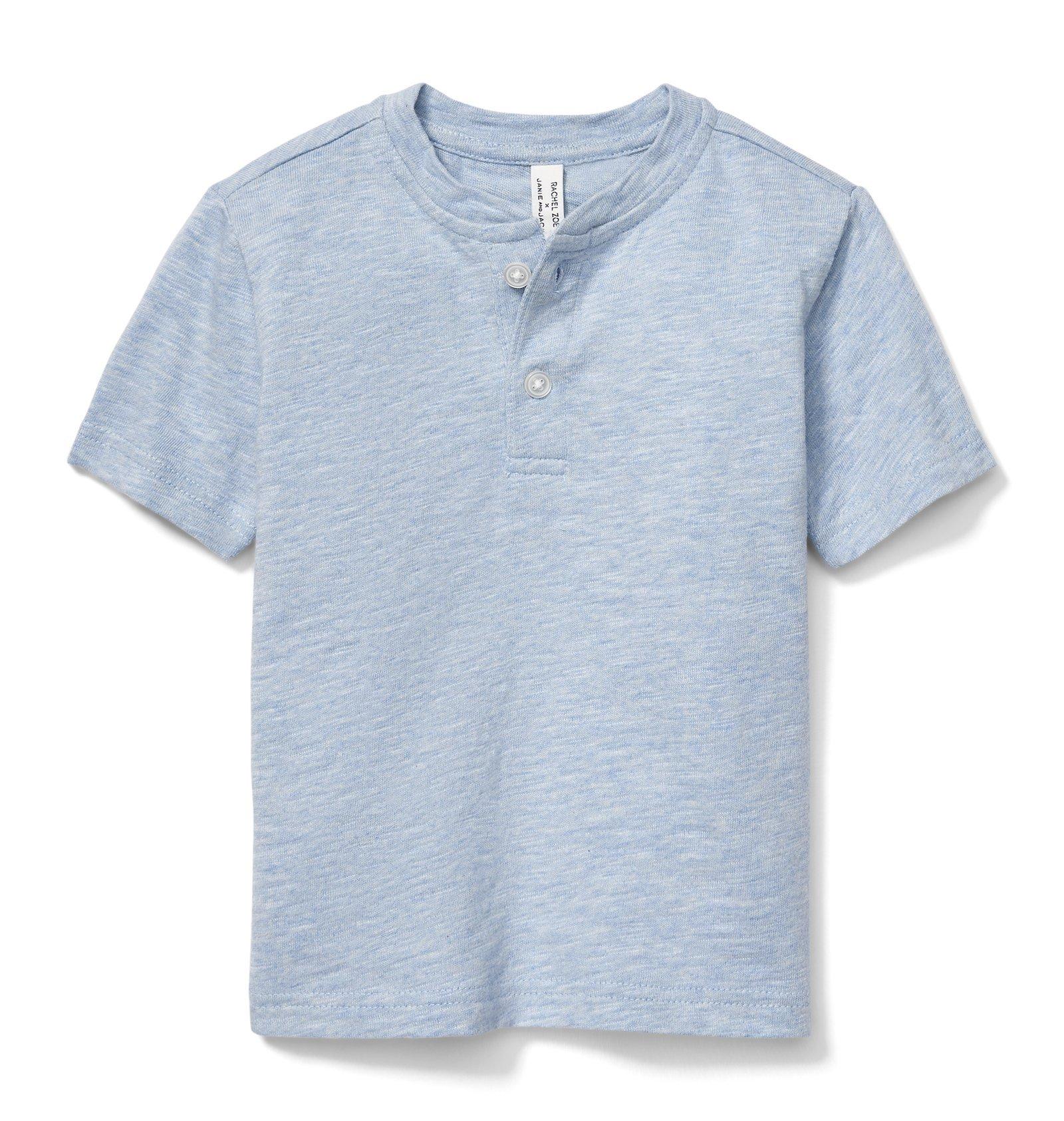 Rachel Zoe Slub Henley Tee image number 0