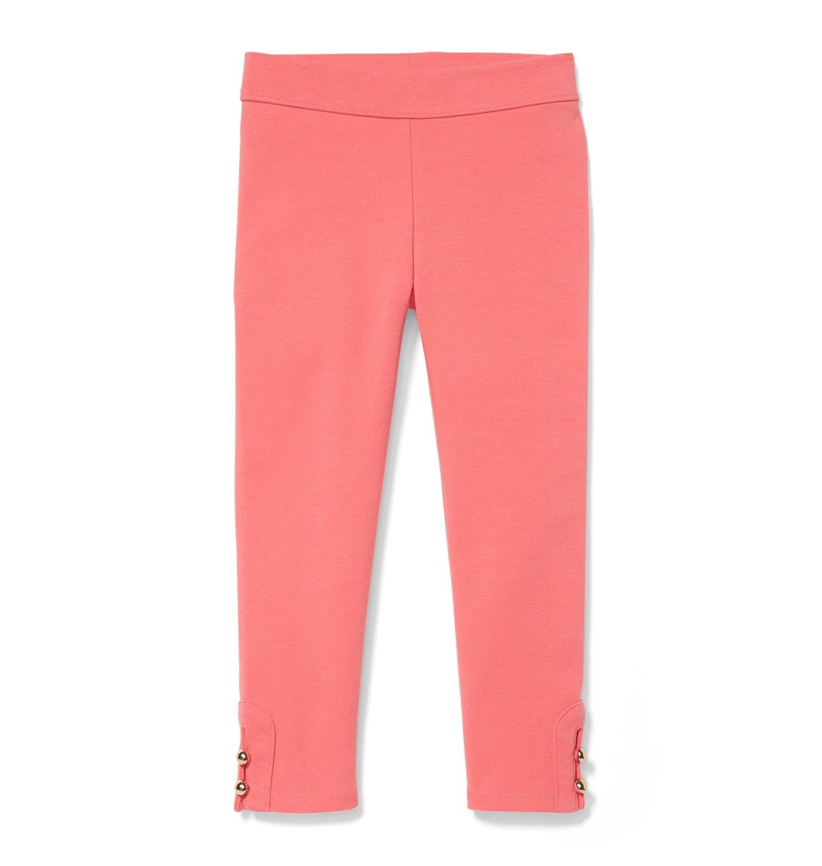 Button-Cuff Ponte Pant image number 0